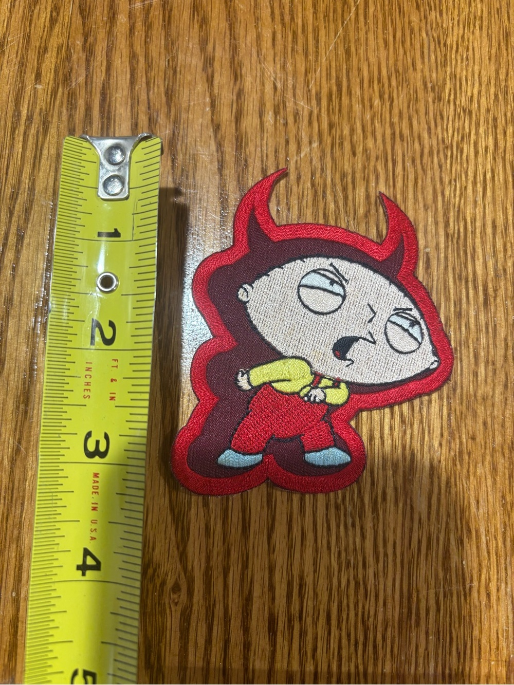 Stewie Griffin Iron-On Patch